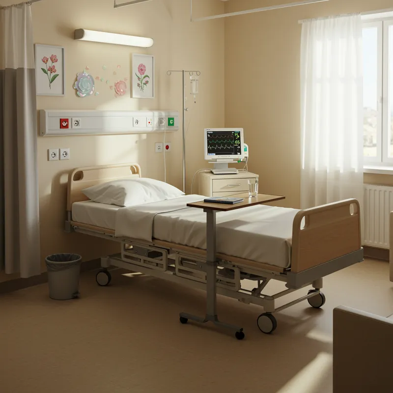 Patient Room in a Hospital