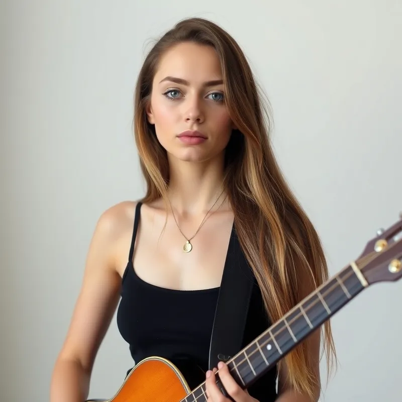 Meet the Minimalist Russian Artist with Guitar