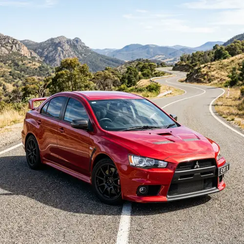 Mitsubishi Lancer Evo X | Aggressive Styling & Performance