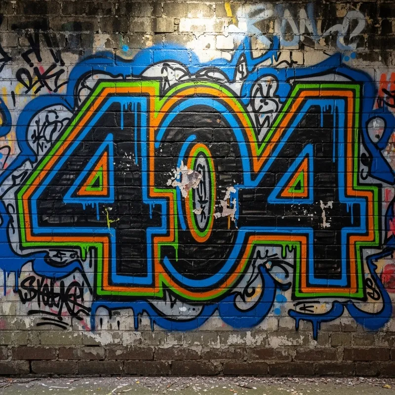 404 Graffiti Art - Urban Expression 404 Graffiti Art - Urban Expression