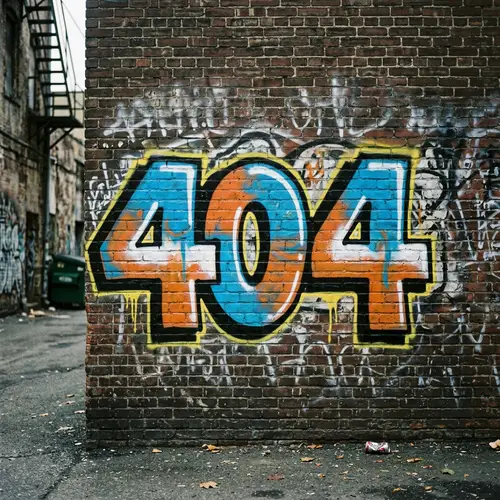 404 Graffiti Art - Urban Expression