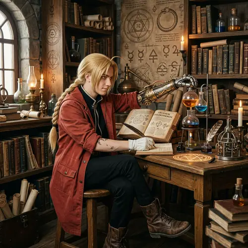 Edward Elric: The Alchemist of Determination