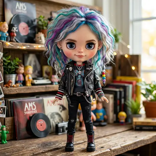 Blythe Doll Inspired by Evan Peters