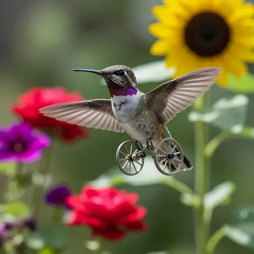 Hummingbird on Wheels: A Unique Concept