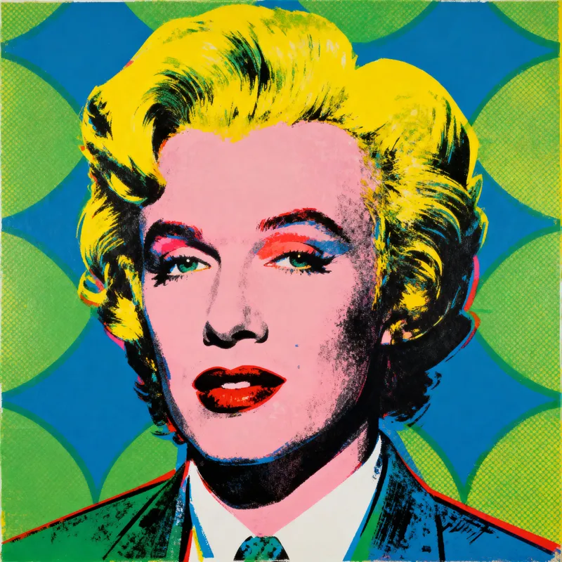 Warhol Inspired Art from My Picture