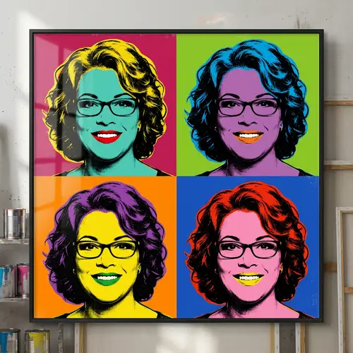 Warhol Inspired Art from My Picture