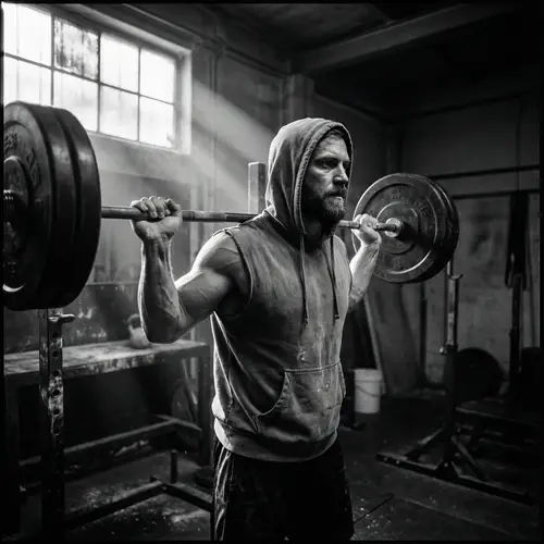 Dramatic Bodybuilder Workout Photos | Gym Aesthetics