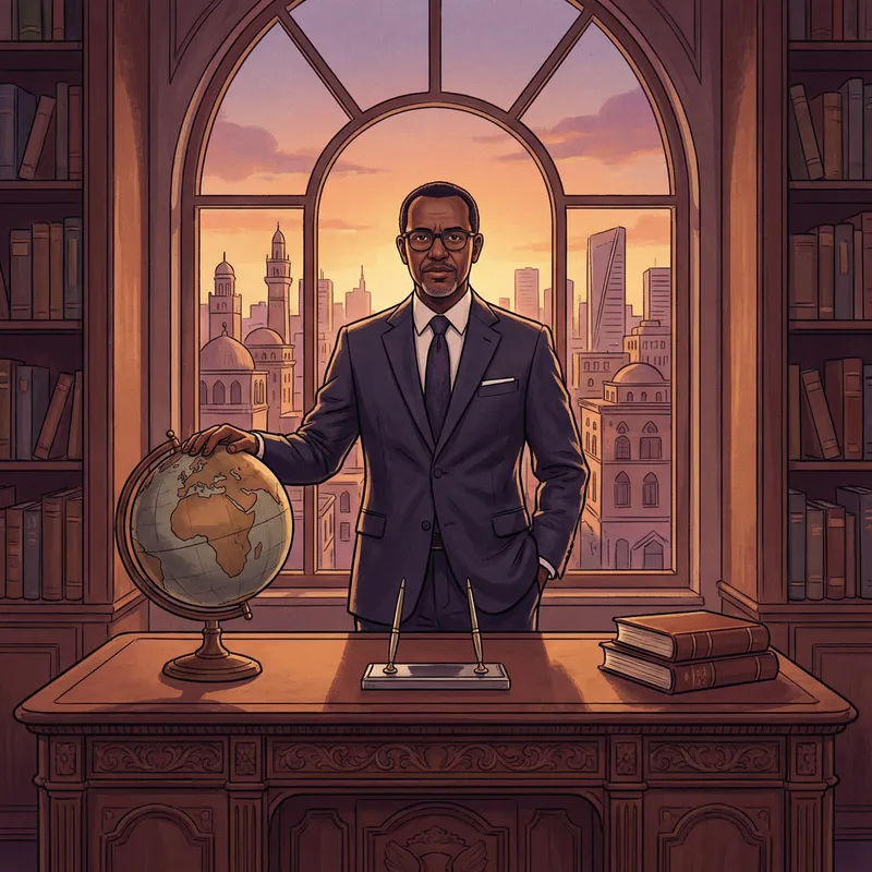 Ethiopian Prime Minister Official Portrait