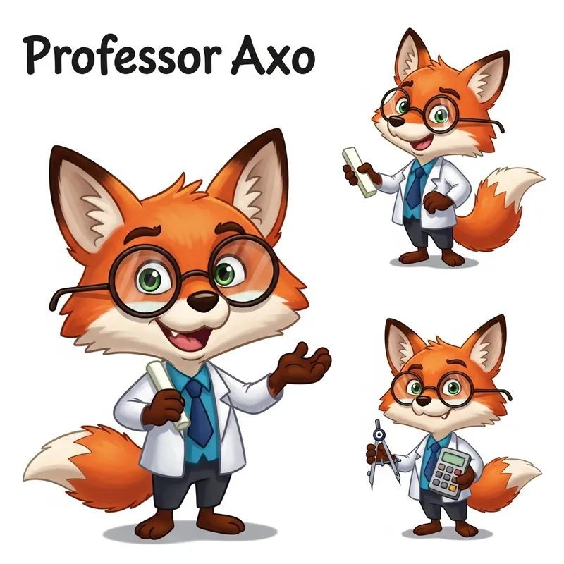 Professor Axo: The Math Fox for Kids