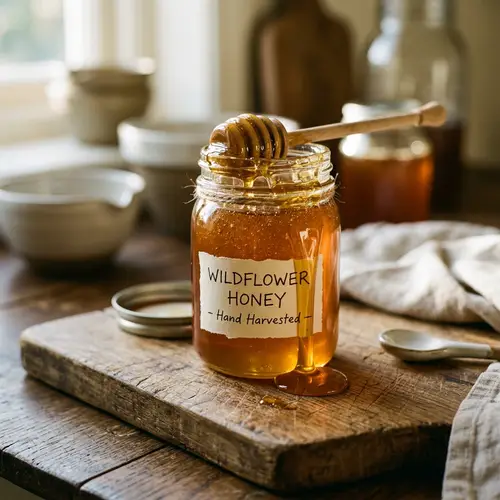 Dripping Artisanal Honey Jar – Pure Sweetness
