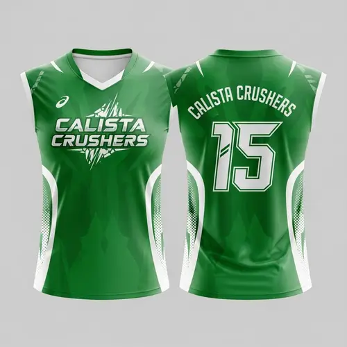 Modern Calista Crushers Volleyball Jersey Design