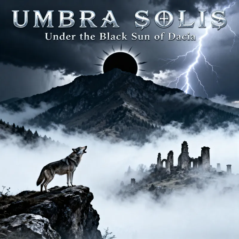 Umbra Solis: Under the Black Sun of Dacia Album Art
