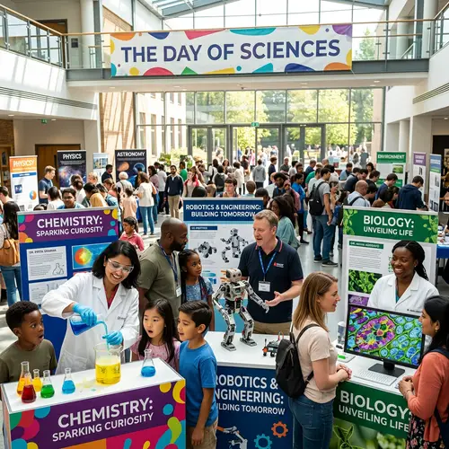 The Day of Sciences: Diverse Experiments and Discoveries in Action