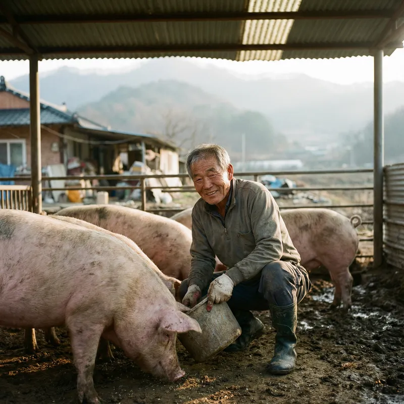 Documentary of a Dedicated Korean Pig Farmer