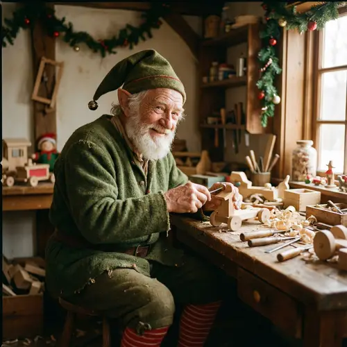 Lutin de Noël: Festive Elf Decorations