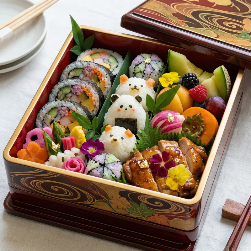 Japanese Bento Box: Artistic Carry Abstruct in Japan