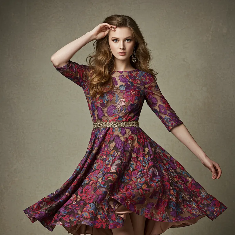 Ethereal Fashion Photography of a Young Model