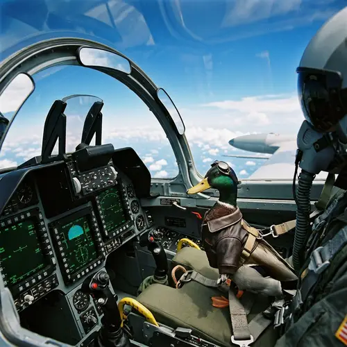 Duck in Jet: A Unique Adventure