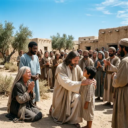 Jejus Healing the Ailments of the Ancient World