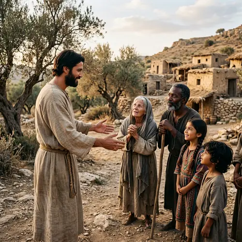 Jeus Healing Miracles in Ancient Times