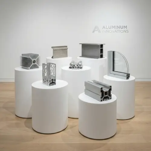 Professional Aluminum Extrusion Samples Display Stand