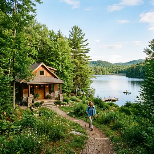 Tranquil Living: House Near Forest & Lake | Nature Connection