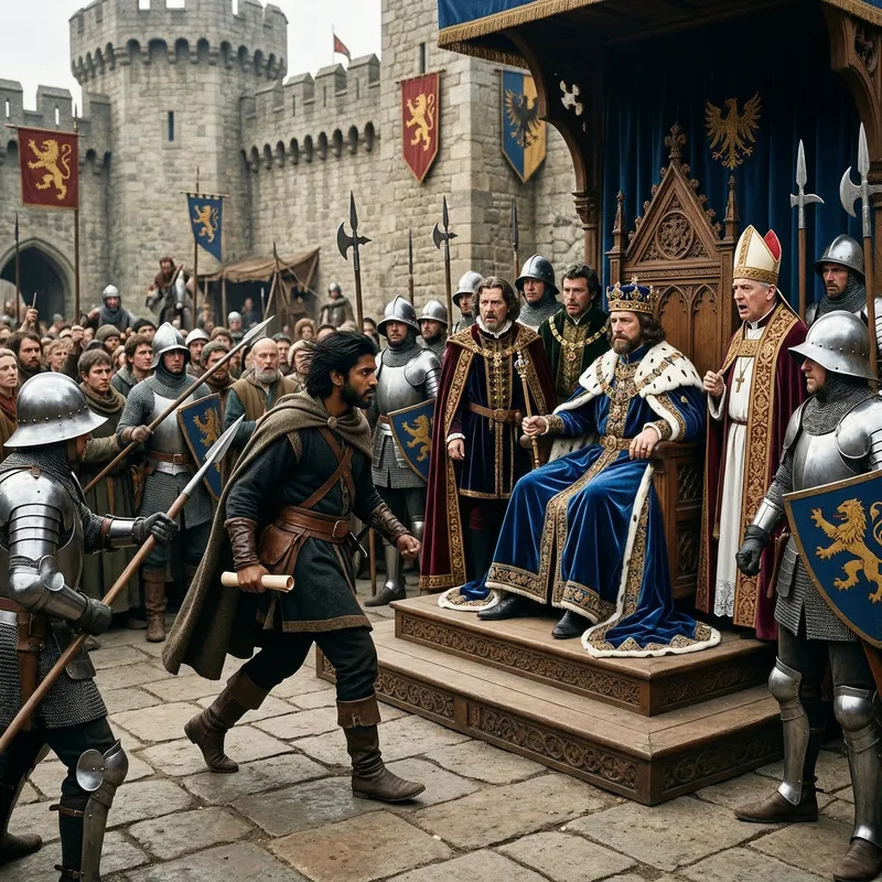 Courage in a Medieval Power Struggle