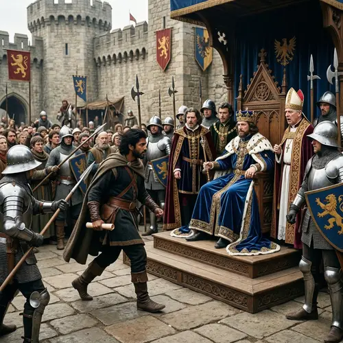 Courage in a Medieval Power Struggle