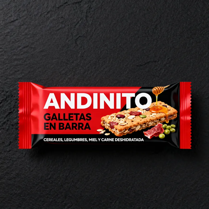 Colorful Packaging for ANDINITO Bar Cookies