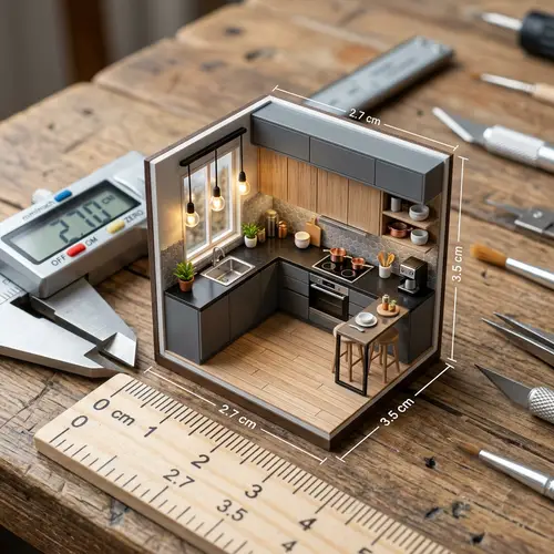 Modern Kitchen Design in Small Space