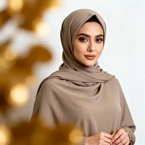 Professional Hijab Photo of a Woman