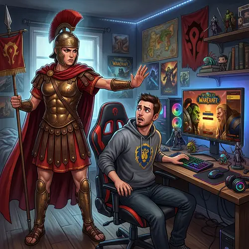 Bellona, Goddess of War Prohibits Lehi from Playing World of Warcraft