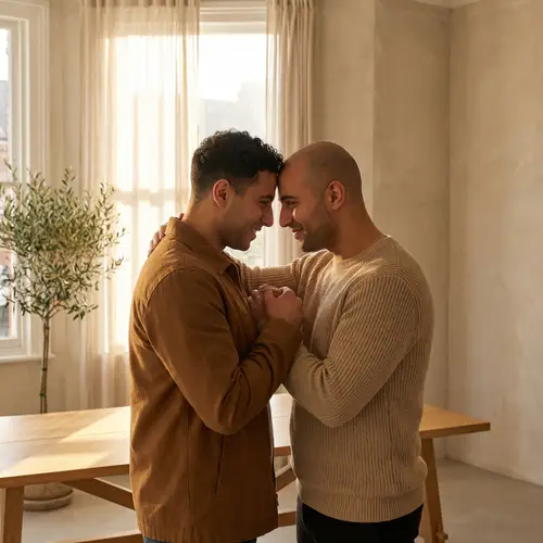 Brothers Forgiving Each Other: Heartfelt Reconciliation Moment