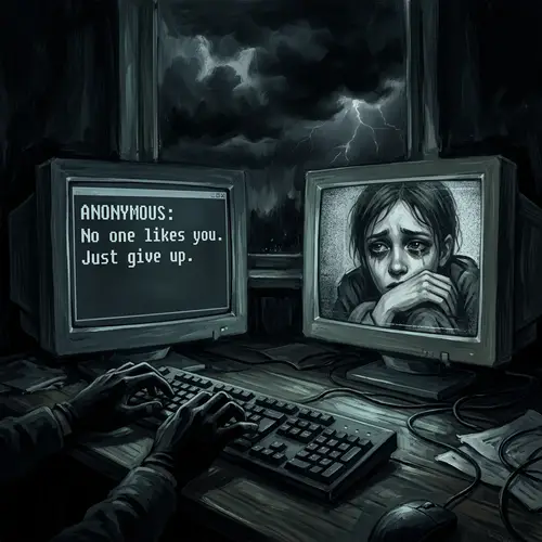 Serious Implications of Cyberbullying: Digital Artistic Representation