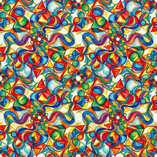 Vibrant Geometric Patterns of Culture and Community