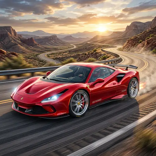 Fast and Realistic High-Performance Car