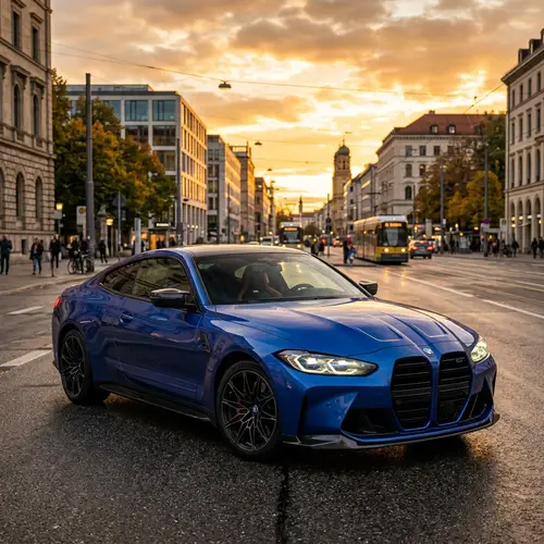 Stunning BMW M4: Dynamic Design & Bold Color