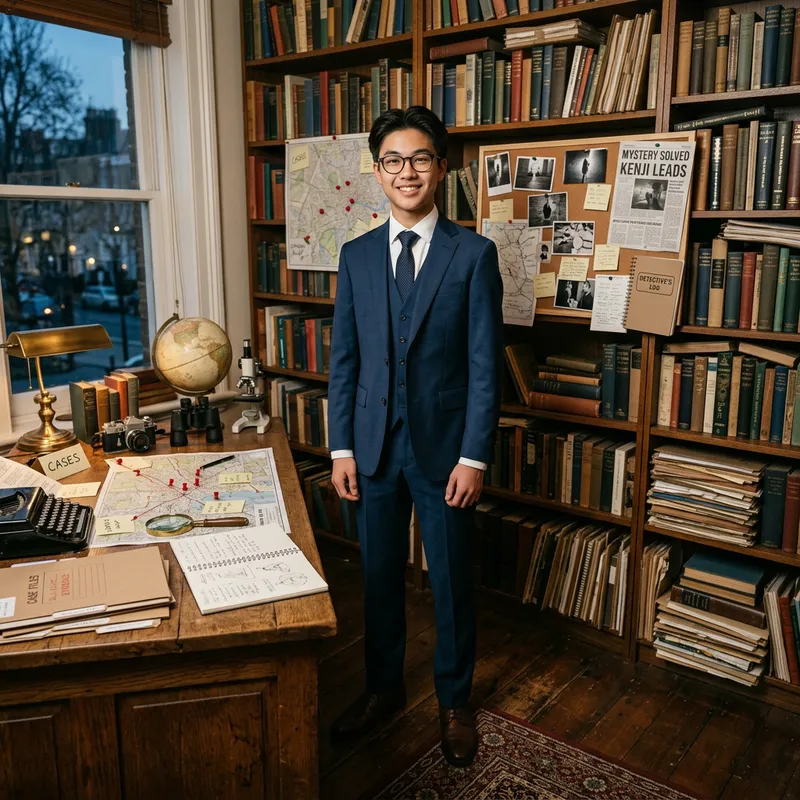 Kudo Shinichi Mystery-Solving Room