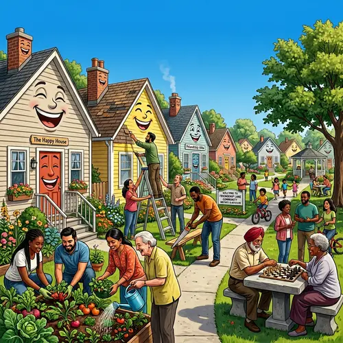 Diverse Community Fostering Unity & Friendship