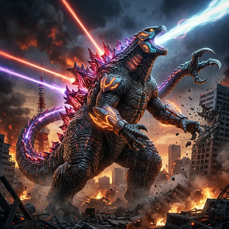 Ultimate Kaiju: Shin Godzilla Meets Legendary Godzilla