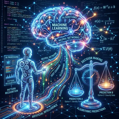 Machine Learning and AI Algorithms: Visual Representation