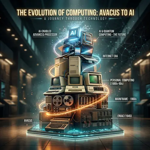 Cinematic Computer Collage for PowerPoint