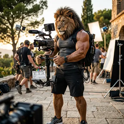 Lion: Bodybuilder & Videographer
