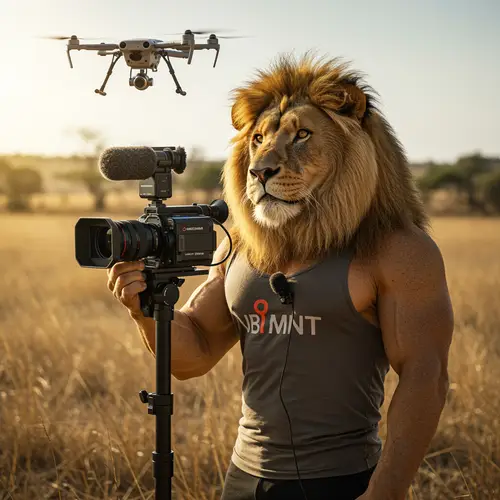 Lion: Bodybuilder & Videographer