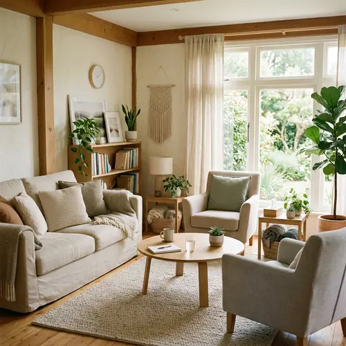 Perfect Therapy Room Design with Natural Colors