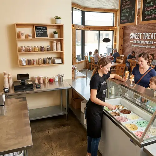 Creative Ice Cream Parlor Design Ideas