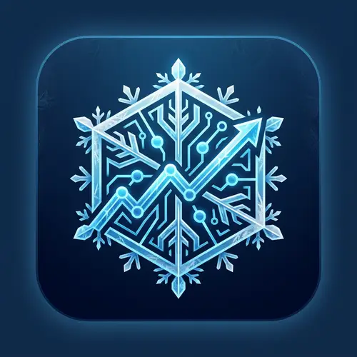 TradeKryos AI: Modern App Icon Design