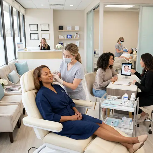 Aesthetic Treatments for Women in Clinics