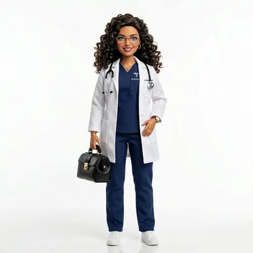 Stunning Curvy Latina Doll in 8K-HD Detail