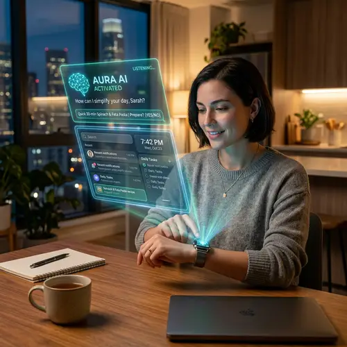 Hologram Phone with AI: Simplify Your Life